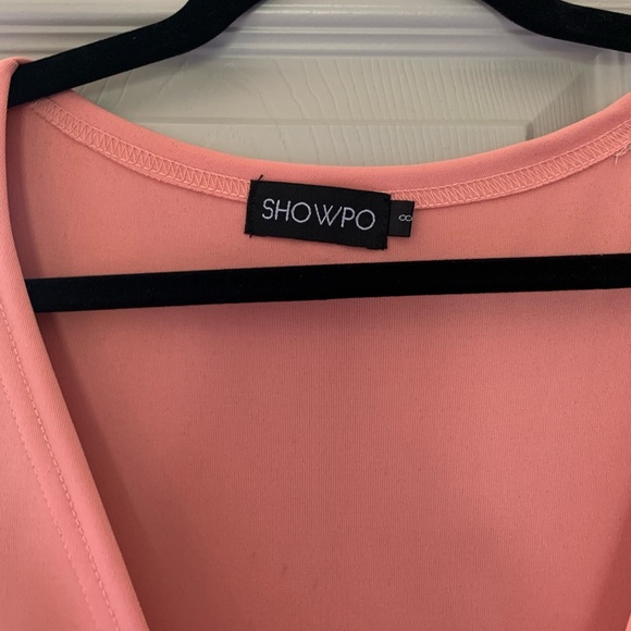 ShowPo Chasing Forever high-low Wrap Maxi Dress in Blush, Size 8 - Picture 7 of 11